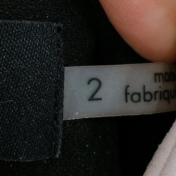 99% NEW IVANKA TRUMP BLACK DRESS WITH COLLARS - Picture 4 of 4